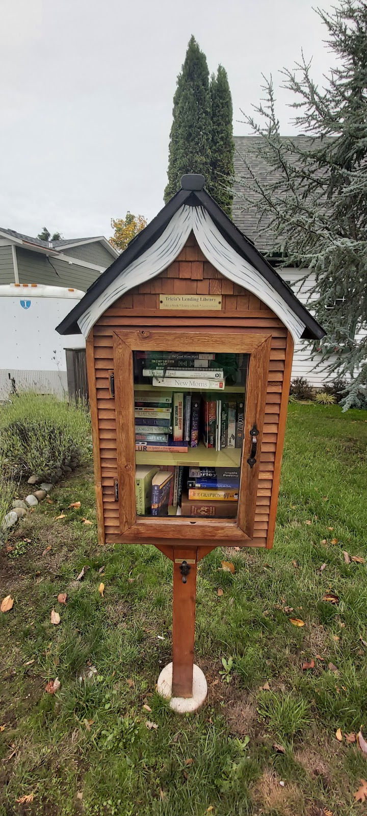 Tricia’s Free Lending Library –